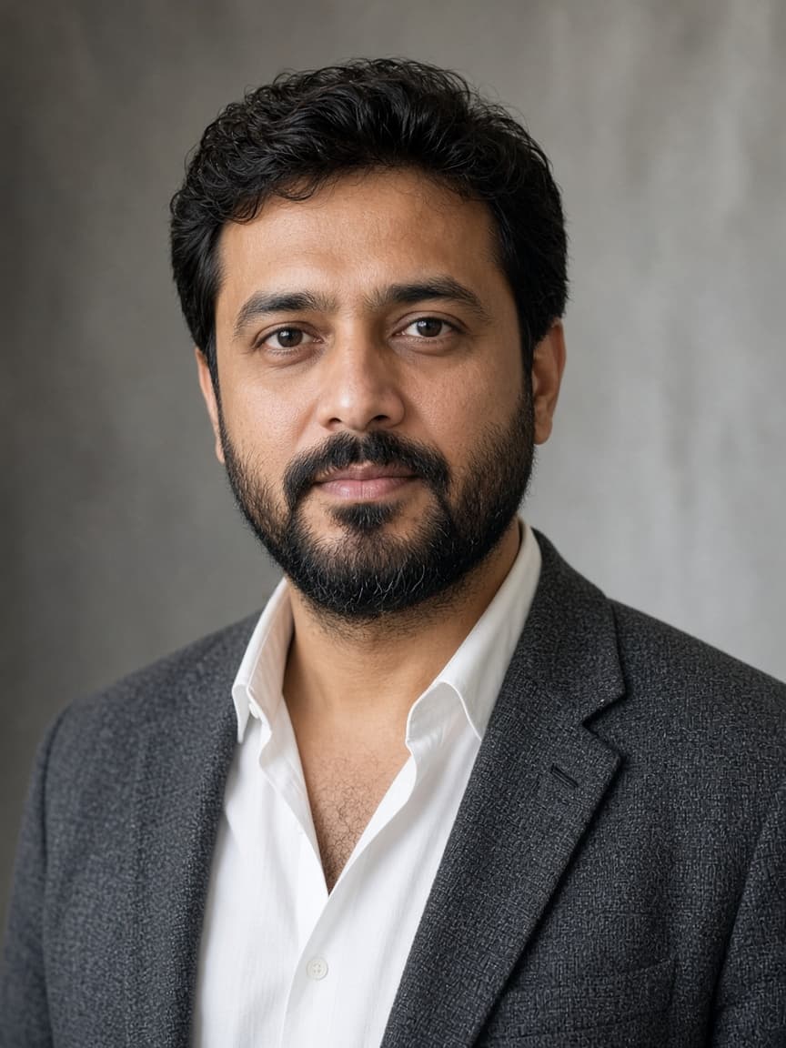 Portrait of Hamza Farooq